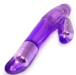 Vibrador 18 cm. Tornado Doble Estimulacion Purpura. - Imagen 3