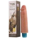 Vibrador 21 cm. Multivelocidad TSN MAX II Realista - Piel