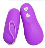 Huevo Vibrador 7 cm. con Control Remoto Morado.