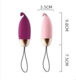 LILO. Huevo vibrador 9 cm. Dama Rosa - 10 Funciones - Imagen 6