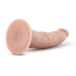 Consolador 19 cm. con Succion - "Dr. Skin" - Basic - Vainilla. - Imagen 5
