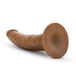 Consolador 19 cm. con Succion - "Dr. Skin" - Bronceado. - Imagen 3