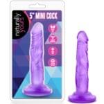 Consolador 15 cm. - Naturally Yours - Morado