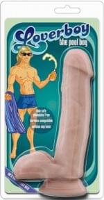 Consolador 17.5 cm. Loverboy - Chico de la Piscina - Beige.