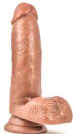 Consolador 17 cm. Loverboy - Manny The Fireman - Mulato. - Imagen 5