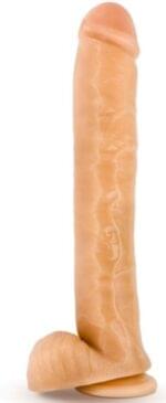 Consolador 36 cm. con Testiculos y Succion Hung Rider - Bruno. - Imagen 2
