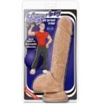 Consolador 22 cm. piel "Your Personal Trainer" con Ventosa