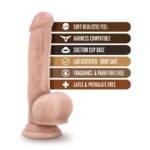 Consolador 21 cm. Loverboy Piel Mr. Jackhammer - Piel. - Imagen 2