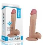 Consolador 22 cm. Ultra Realista con Testículos.