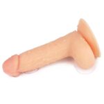 Consolador 18 cm. Ultra Realista con Testículos - Piel. - Imagen 8