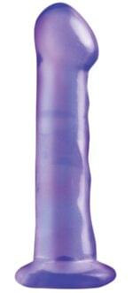 Consolador 17 cm. Basix con Succión Morado. - Imagen 2