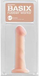 Consolador 17 cm. Basix Con Succion Piel.