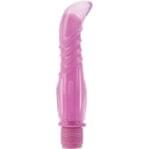 Vibrador 14 cm. Punto G en Silicona Rosado. - Imagen 3