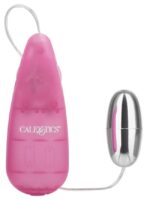 Huevito Vibrador 5 cm. Lagrima Color Plateado Multivelocidad