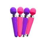Masajeador 26 cm. Recargable Tipo Microfono Morado. - Imagen 2