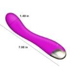 Vibrador 18 cm. Recargable Siliconado 10 Velocidades. - Imagen 6