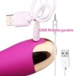 Vibrador 18 cm. Recargable Siliconado 10 Velocidades. - Imagen 3