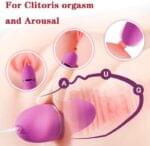 Huevo Vibrador y Estimulador de Clitoris Multifuncional. - Imagen 3