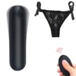 Panty con Vibracion a Distancia Color Negro. - Imagen 3