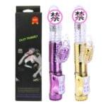 Vibrador Rotador 26 cm. Mariposa - Purpura.