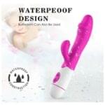 Vibrador 19 cm. con Estimulador de Clítoris Recargable. - Imagen 4