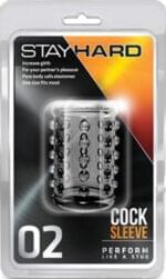 Anillo Ajustable - "Cock Sleeve 02" - Transparente.