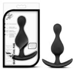 Plug anal 11 cm "Luxe - Explore" - Negro