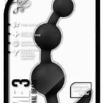 Plug anal 13 cm "Luxe - Be Me 3" - Negro