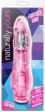Vibrador 19 cm. - Fantasy Naturally- Rosado