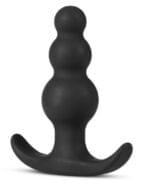 Plug Anal Negro Con Bolas 7.6 cm Adventures Platinum - Imagen 2