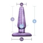 Plug Anal 10.5 cm. Cosmisc - B Yours - Morado. - Imagen 5