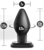 Plug Adventures - XL - Negro 14 cm - Imagen 4