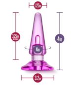 Mini Plug Anal Basico - B Yours - Rosado. - Imagen 3