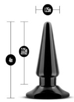 Mini Acostumbrador Anal 10 cm. Adventures - Negro - Imagen 4