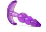 Plug Anal B Yours 9.5cm De Tres Bolas - Morado - Imagen 3