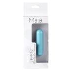 Bala Vibradora 7.5 cm. Maia Recargable Azul Turquesa.