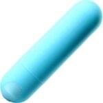 Bala Vibradora 7.5 cm. Maia Recargable Azul Turquesa. - Imagen 3