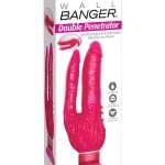 Vibrador 19 cm. Doble Penetración Wall Banger.