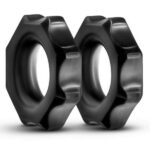 Kit de AnilloS Nutz Color Negro. - Imagen 3
