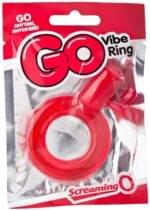 Anillo Vibrador en Silicona o Go Vibe Rojo