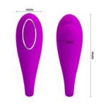 Vibrador Doble Funcion Algernon Pretty Love, control Inalambrico. - Imagen 5