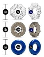 Paquete de 3 Anillos Triple Elasticidad - Imagen 2