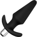 Plug Anal 9.0 cm. Con Vibración- Discover Negro - Imagen 2