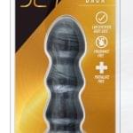 Plug anal 17.7 cm. Jet Black Jack - Carbón Metálico Negro
