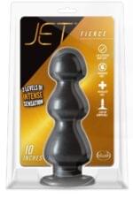 Plug anal 25 cm. Enorme- Jet - Fierce - Metallic - Black