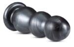 Plug anal 25 cm. Enorme- Jet - Fierce - Metallic - Black - Imagen 4