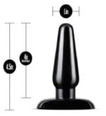 Kit de 3 Plugs Anales " Adventures" - Negro - Imagen 4