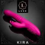 Vibrador Recargable 21 cm. "Lush - Kira - Velvet" - Imagen 2