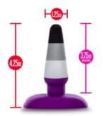Plug Anal 10.8 cm Silicona Pride - Full colors - Imagen 3