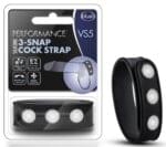 Anillo Performance - VS5 - de Silicona con 3 Broches - Negro - Imagen 3